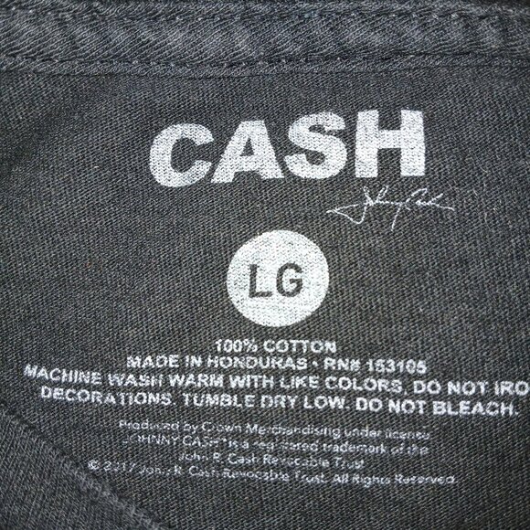 JOHNNY CASH, LIVE FROM FOLSON PRISION, VINTAGE TSHIRT, SIZE LARGE - Picture 4 of 4